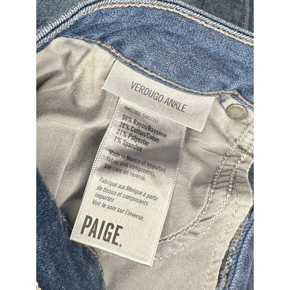 Paige Verdugo Ankle Skinny Jeans Size 27 EUC!!! - Picture 5 of 5